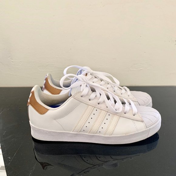 adidas superstar white copper
